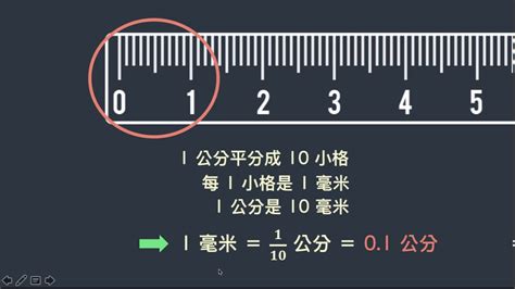 1釐米幾公分|公分和釐米轉換